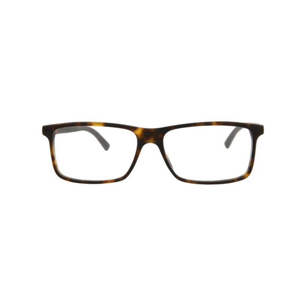 Gucci Square-Frame Acetate Optical Frames Brown Mens